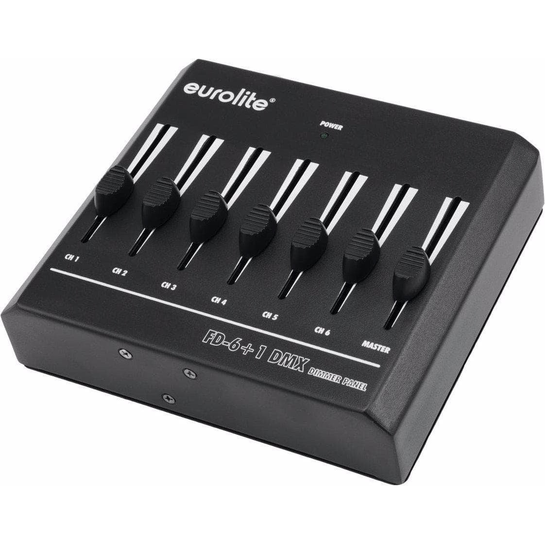 Eurolite FD-6+1 DMX Dimmerpaneel, Verlichtingsregelaars