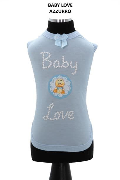 Trilly Tutti Brilli - T-shirt BabyLove Azzurro