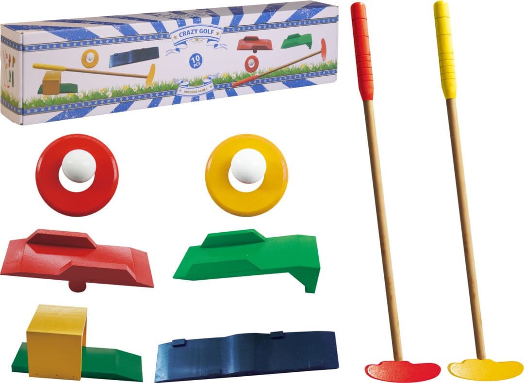 Golfset 10 Delig Spel Multi