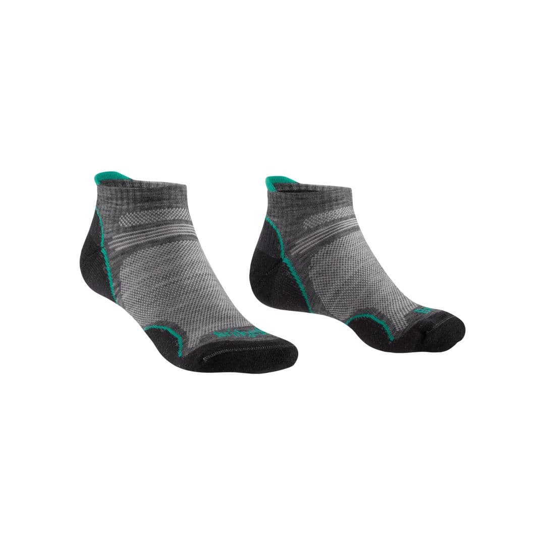 Ultra Light T2 Merino Performance Low Dames Wandelsok Mid Grey/Surf L
