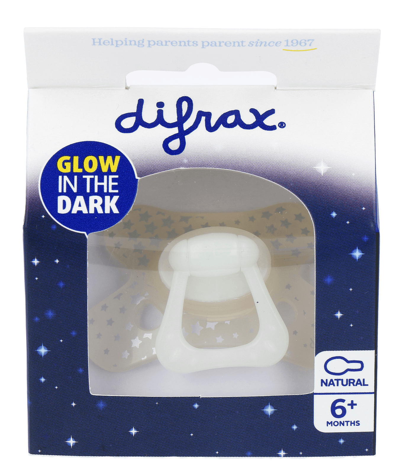 Difrax Fopspeen Natural 6+ Maanden