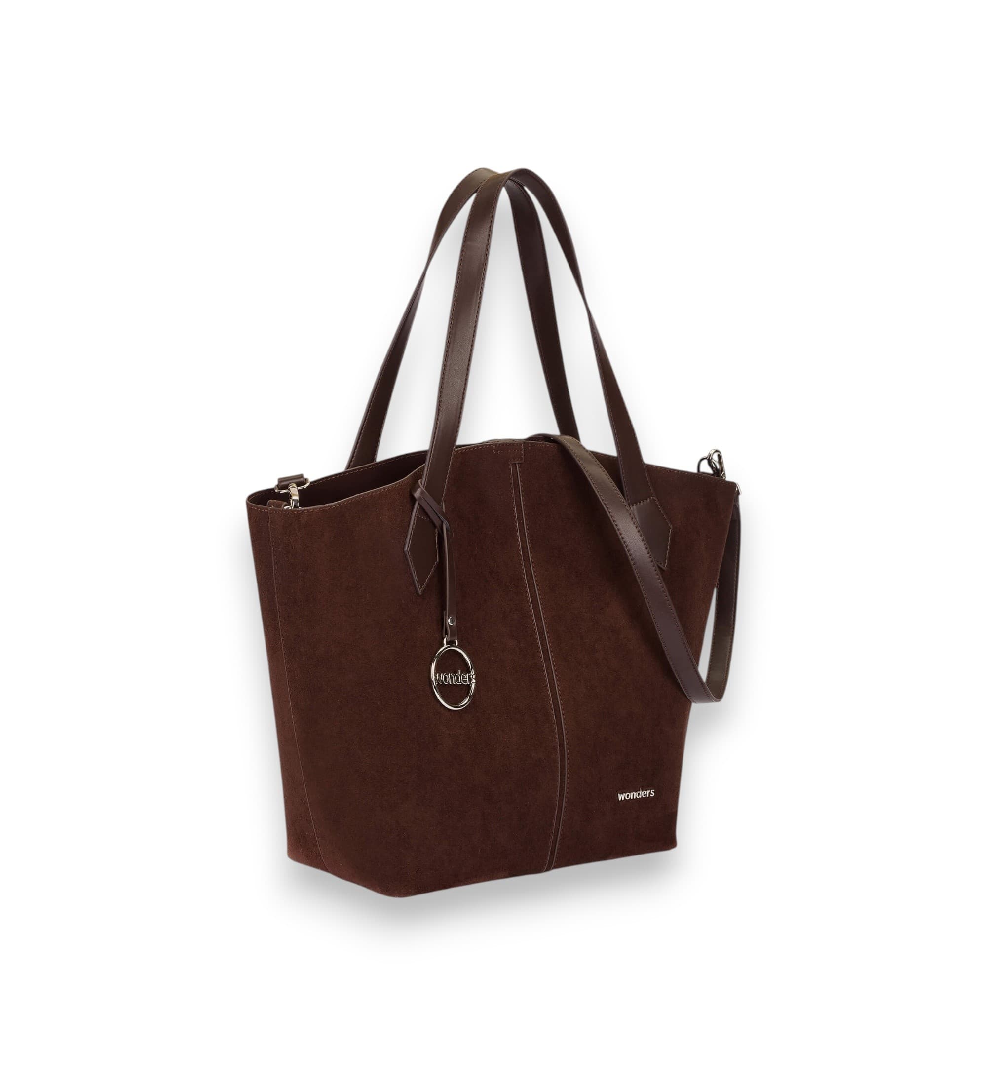 Wondersvoor vrouwen. WB-56006 Bruine Dune tas (OSFA), Casual