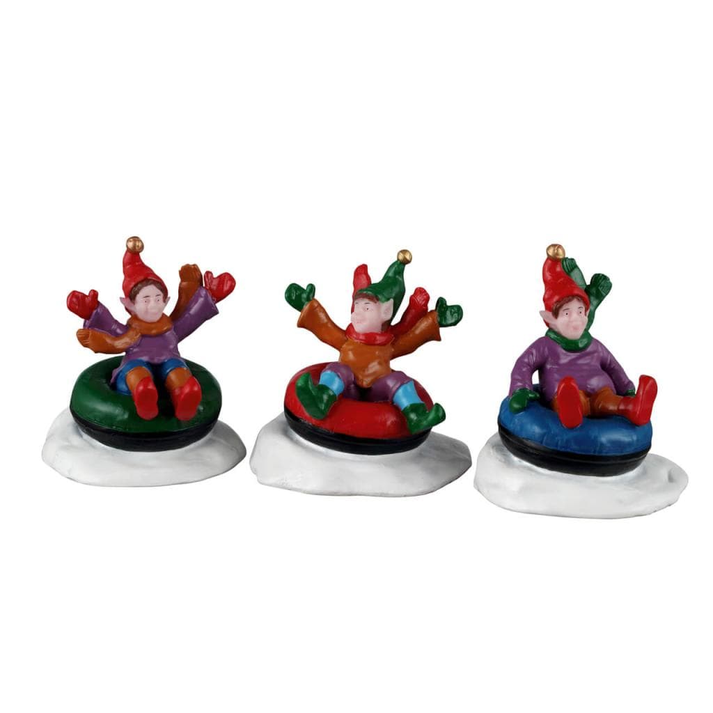 Lemax snow tubers Santa's Wonderland 2026