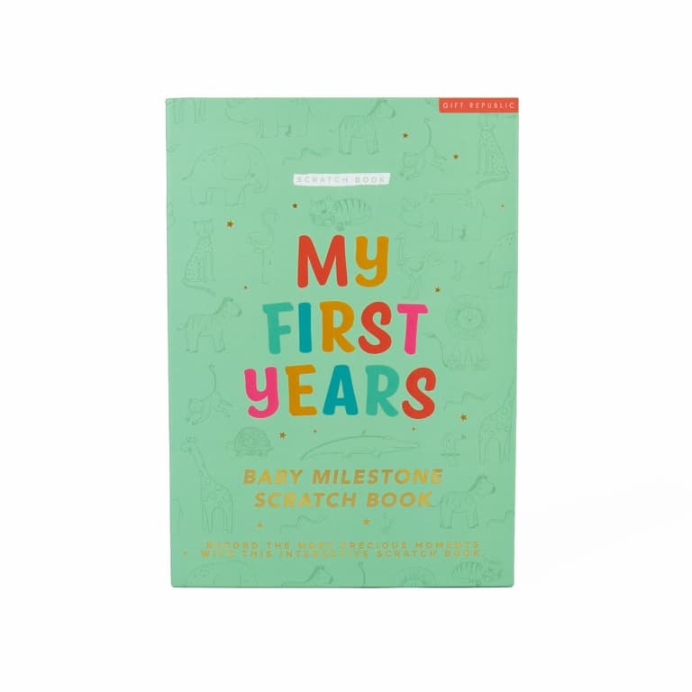 Gift Republic Krasboek - Mijn Eerste Jaren