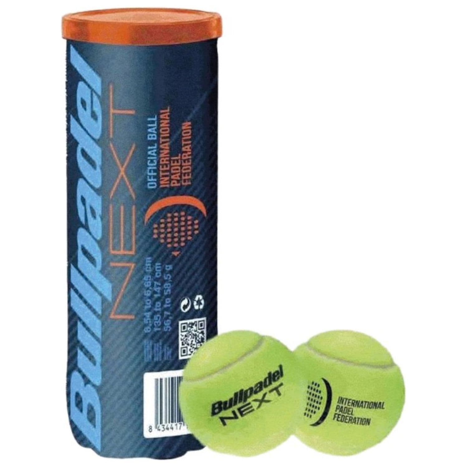 Bullpadel Bp Fip Next 3 Ballen Padelballen Geel
