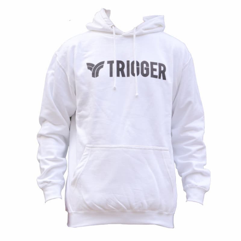 TRIGGER College Hoodie Weiß