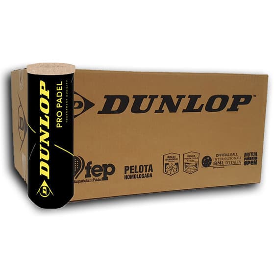 Dunlop Pro PadelBallen Doos 24 x 3st