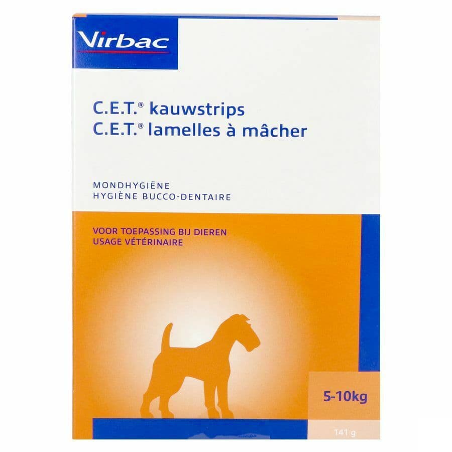 Cet Enzymatische Kauw Striplets <10kg 141g