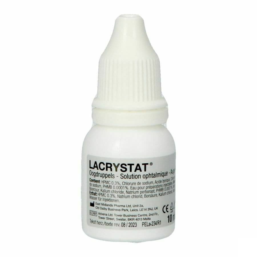 Lacrystat Collyre Fl 2x10ml Nf
