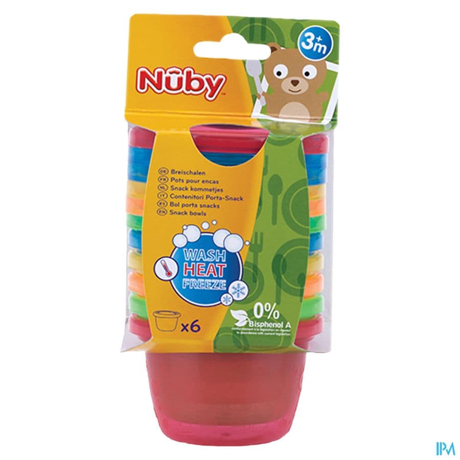 Nûby Pots Pour Encas - 120ml - 3m+