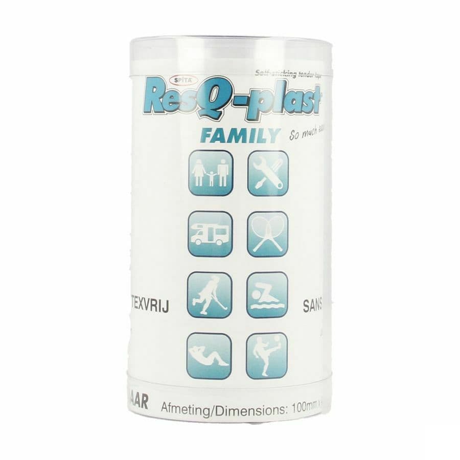 Resq-plast Family 4,5mx100mm Bleu 1