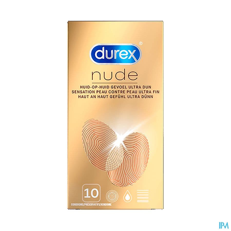 Durex Nude Preservatifs 10 Pieces