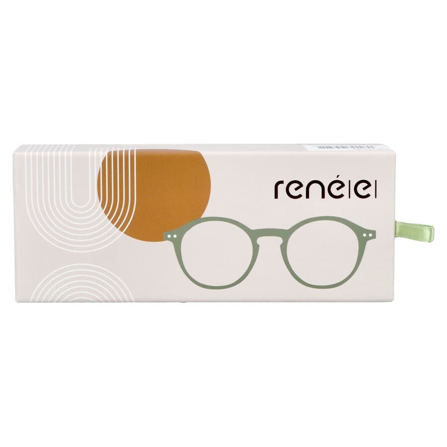 RenÉ(e) Lunettes Re-y05 Monstera Leaf Green +1,00