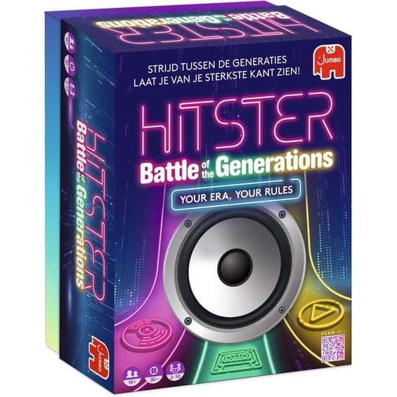 Hitster: Battle of the Generations – Partyspel – Jumbo