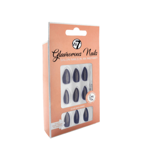 W7 Glamorous Nagels Midnight Express - 24 stuks