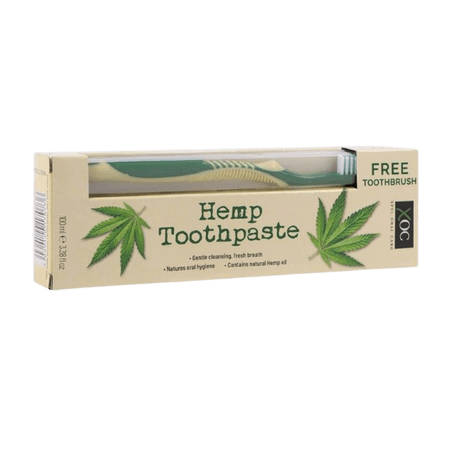 XOC Hennep Tandpasta Met Tandenborstel 100 ml