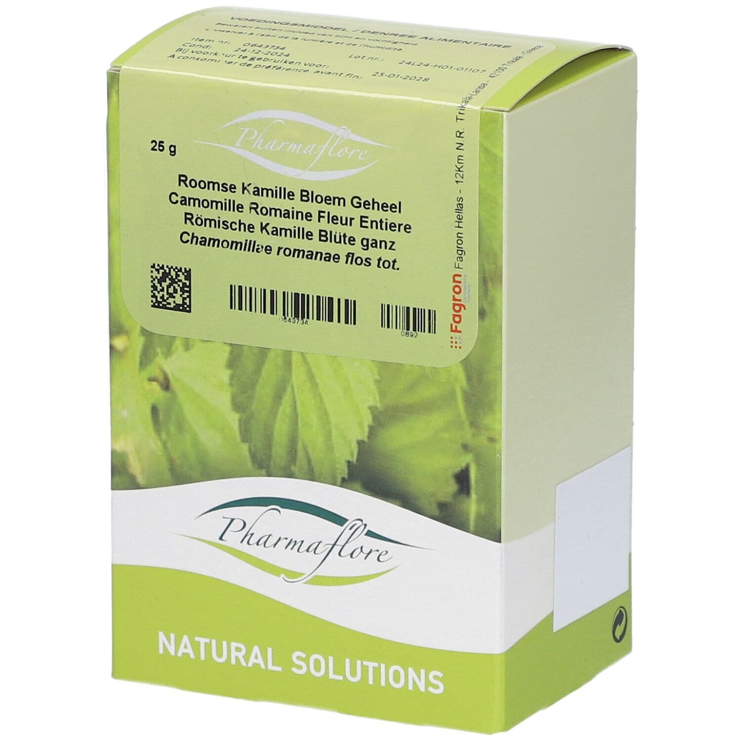 Pharmaflore Roomse kamillebloem 25 Thee