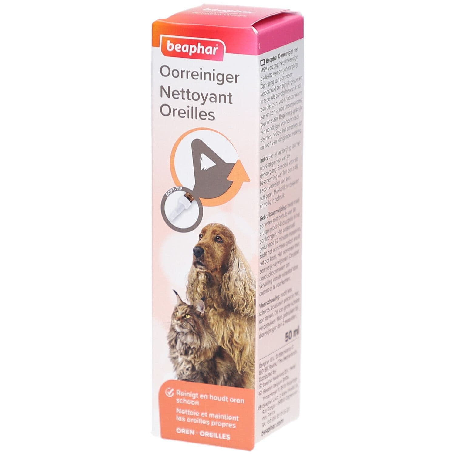 Beaphar® Oorreiniger 50 Reinigingsmiddel