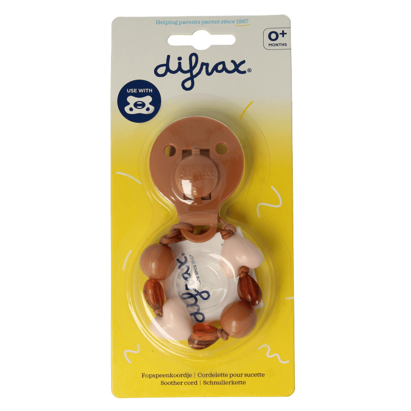 Fopspeen hartjes ketting 1 Stuks