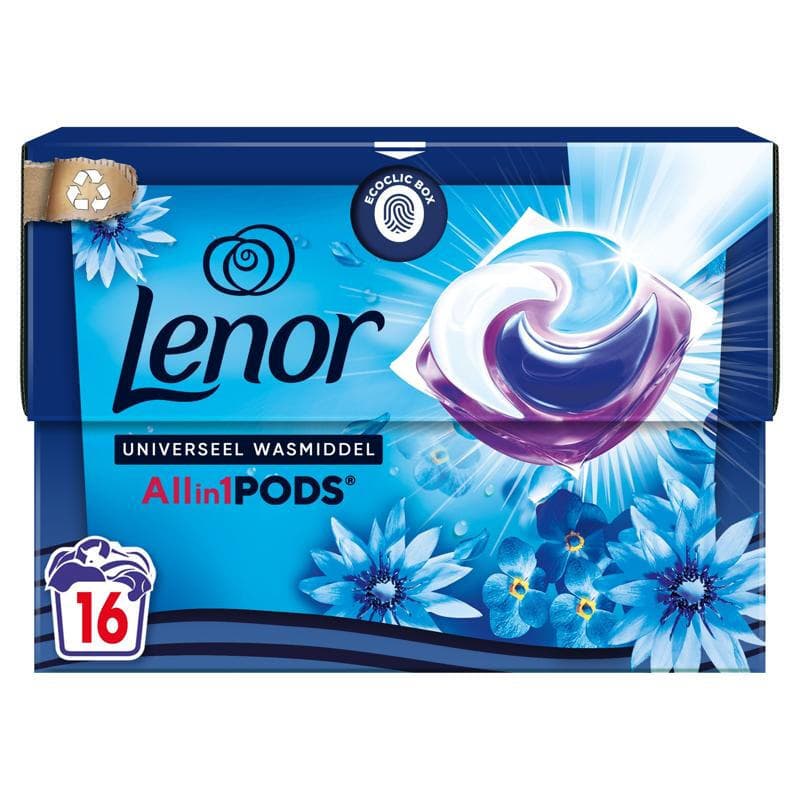 Lenor All-in-1 Pods 16 Wäschen Ozeanbrise