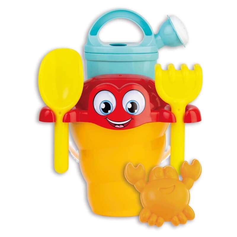 Mondo Eimer-Set Happy Crab 6-teilig