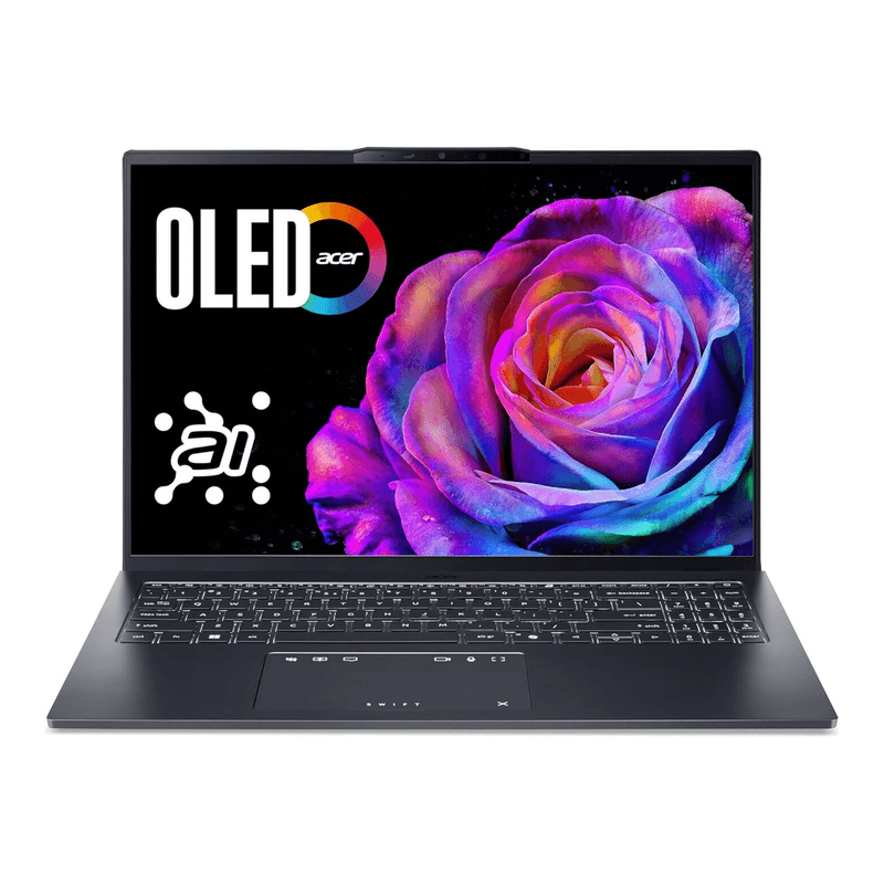 Acer Swift Go 16 OLED (SFG16-73-7943) Ultrabook/Laptop, 16 Zoll WUXGA+ OLED 120Hz Display, Intel Core Ultra 7 255H, 16 GB RAM, 1 TB SSD, Intel Arc