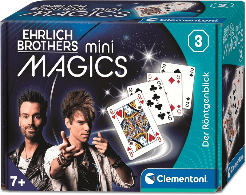 Clementoni Ehrlich Brothers miniMagics Der durchsichtige Tresor - Zaubertrick für Kinder ab 7 Jahren - Mini-Zauberbox als Einstieg in die Magie &