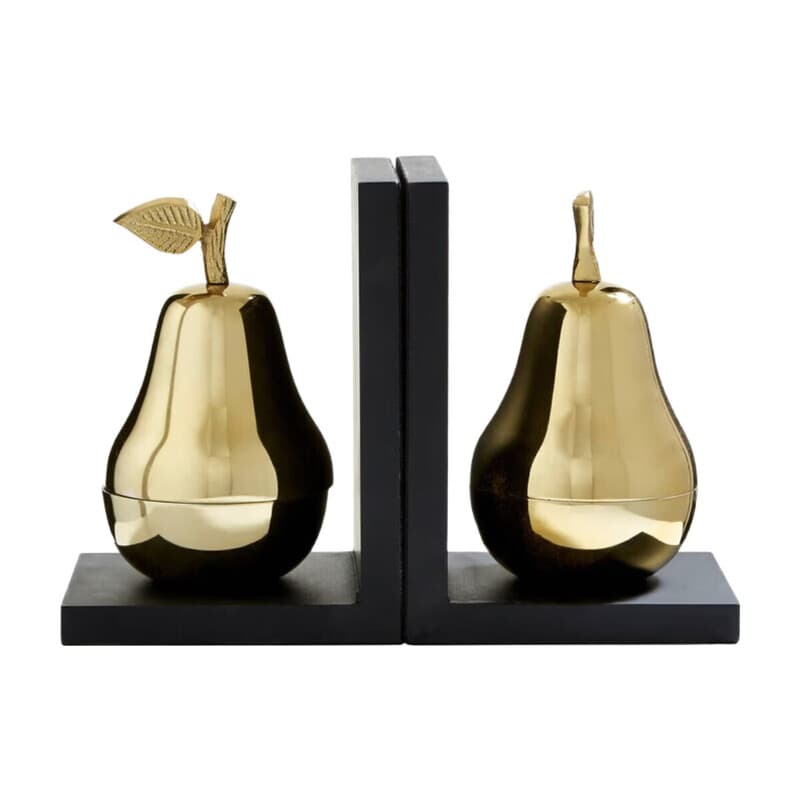 Premier Housewares Kinsley 2er-Set Birnen-Buchstützen