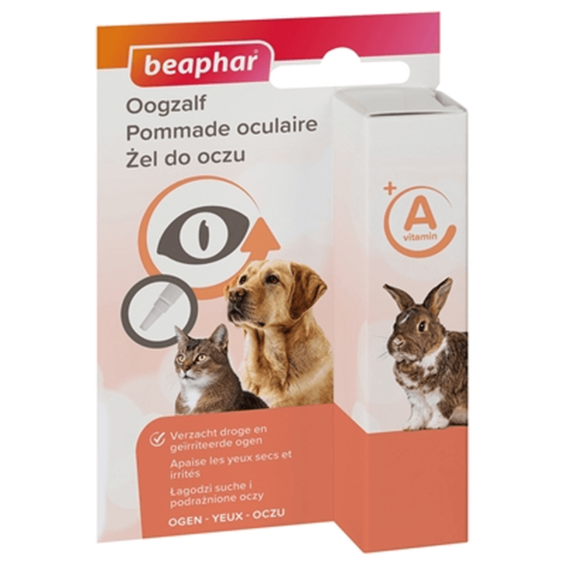 BEAPHAR Pommade oculaire chien/chat - 5 ml