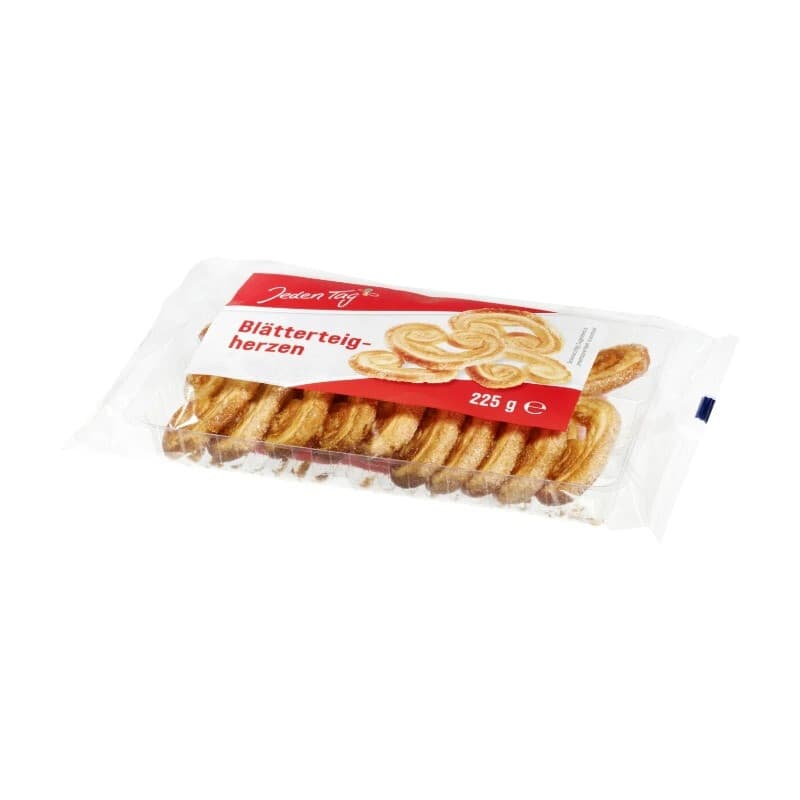 Jeden Tag Blätterteig-Herzen 225 g