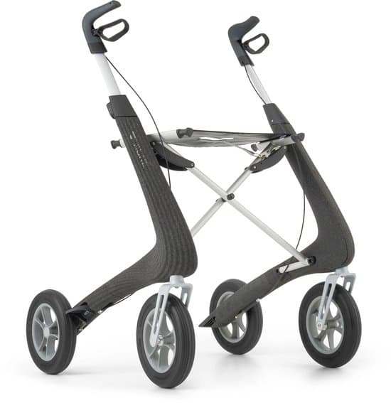 byACRE - Nordic Pioneer Lichtgewicht Design Rollator-Black
