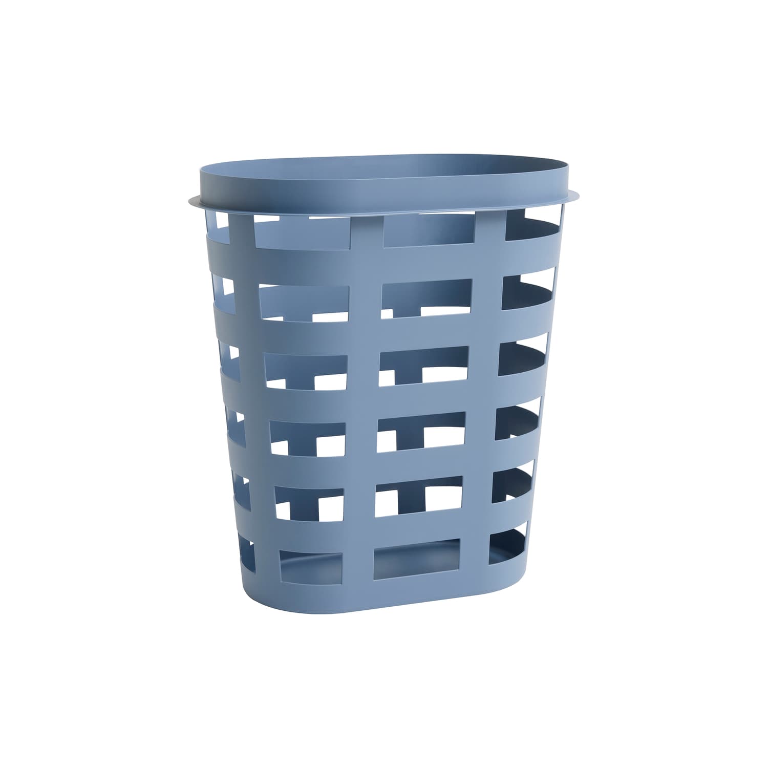 Hay - Wäschekorb Laundry - Blau - Recyceltes Polypropylen - Designer Big Game