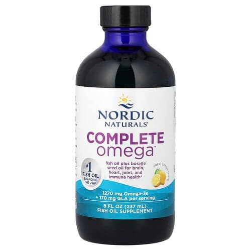 Nordic Naturals, Complete Omega, Citroen, 8 fl oz (237 ml)