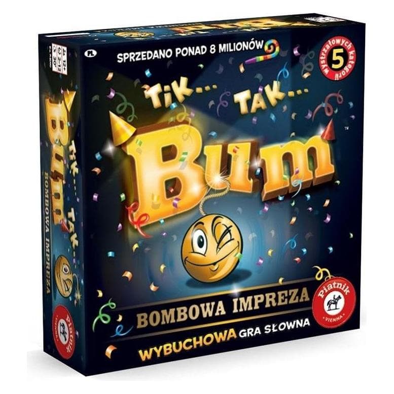Piatnik Gra Tik Tak Bum Wybuchowa Impreza (Duits, Pools, 2 - 12 Spelers)