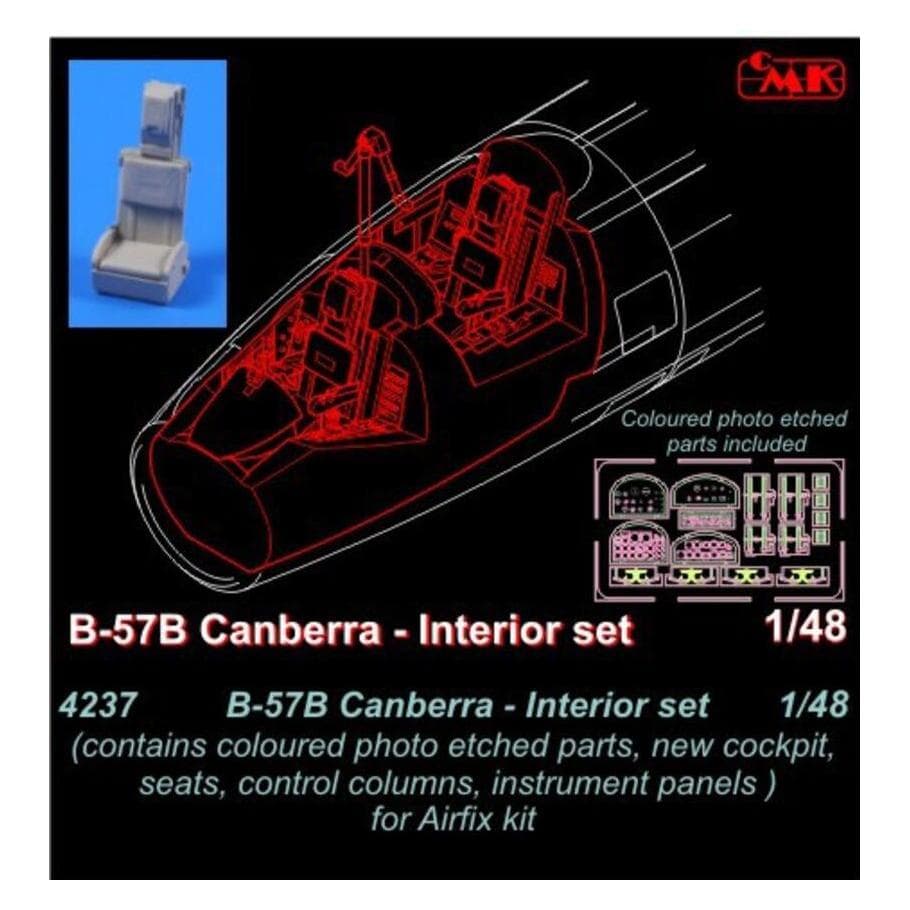 CMK Martin B-57B Canberra - interieurset AIR