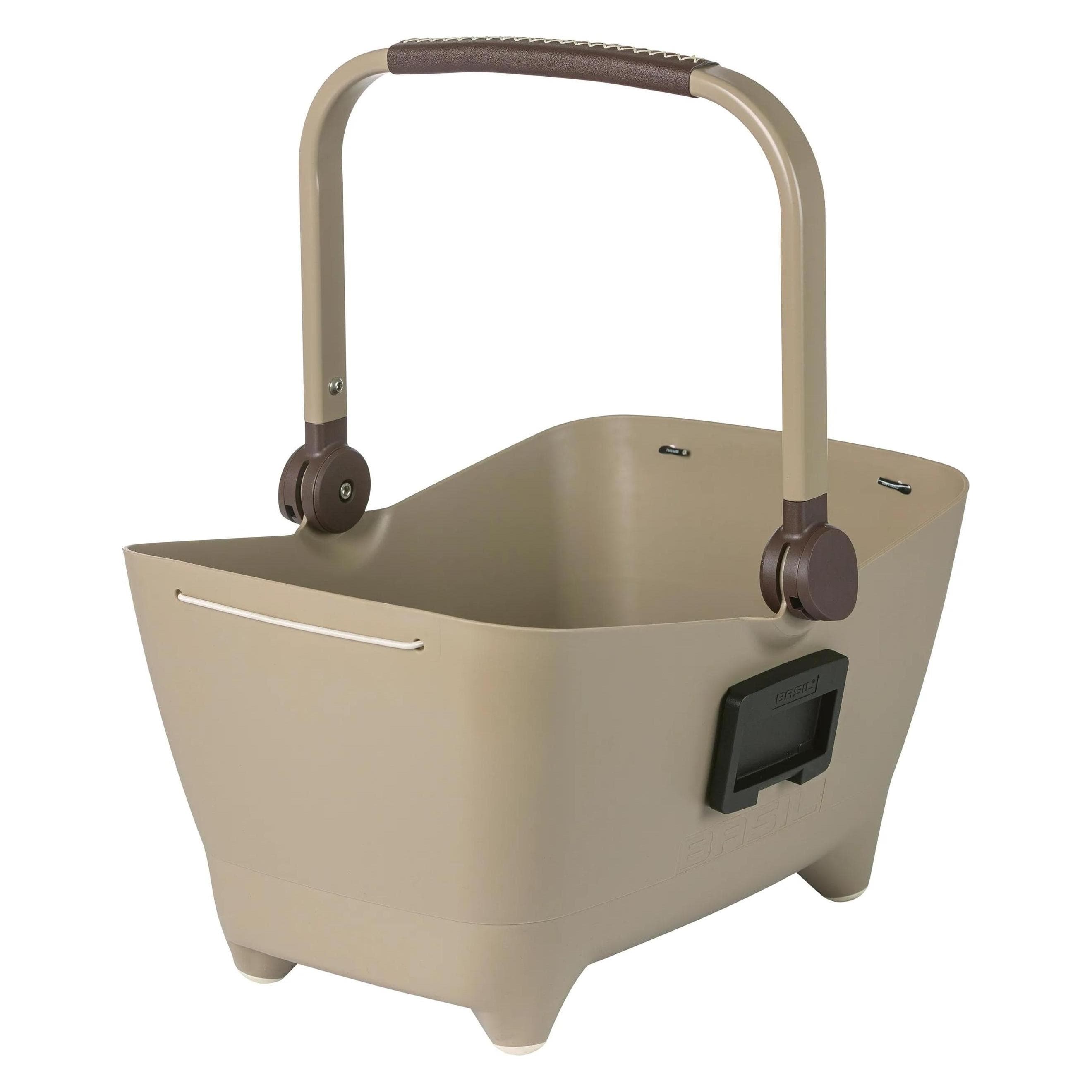Basil Buddy fiets hondenmand KF, 32L, biscotti bruin (Hond, Wasbaar), Dierendragers + Tassen