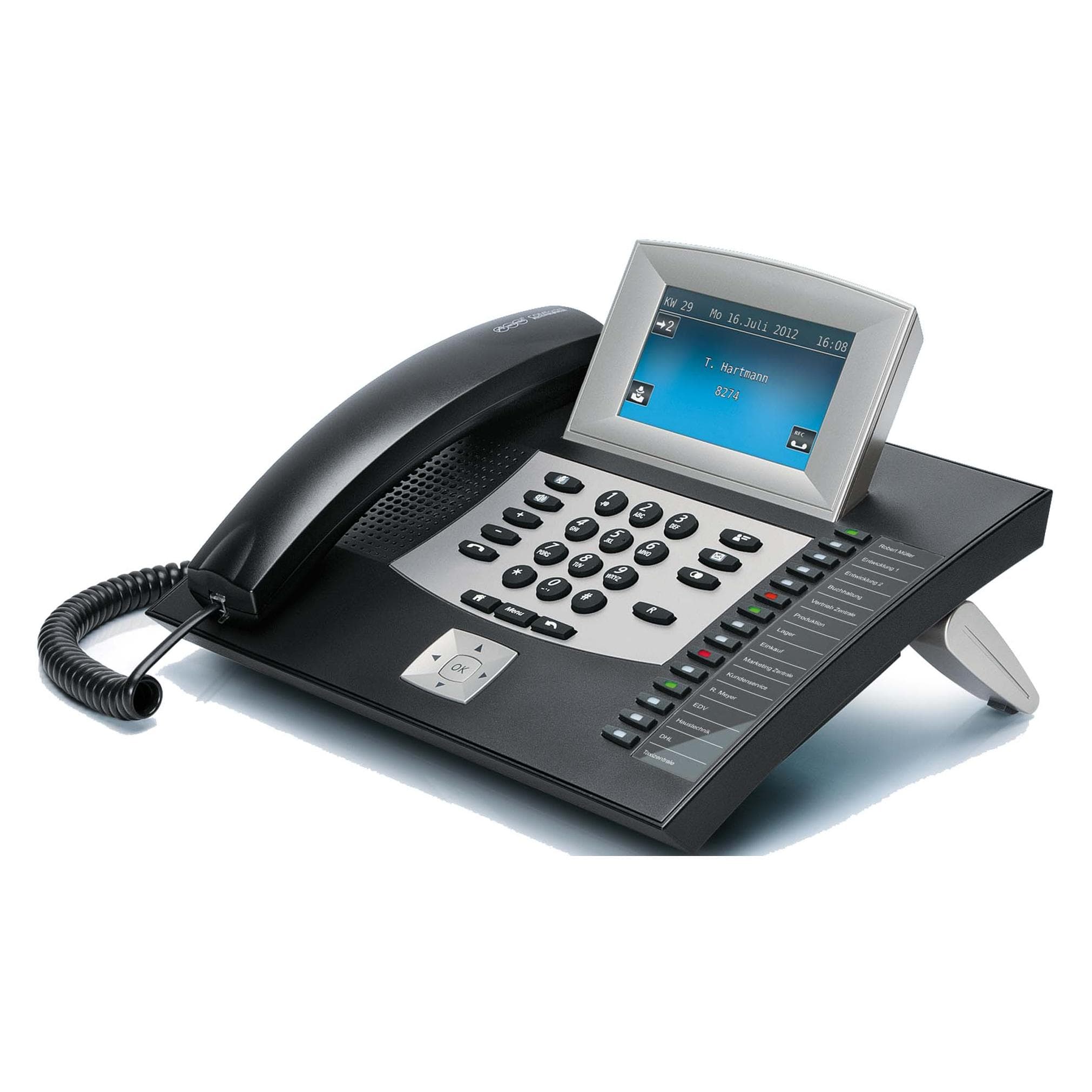 Auerswald COMFORTEL 2600 ZWART, Telefoon, Zwart