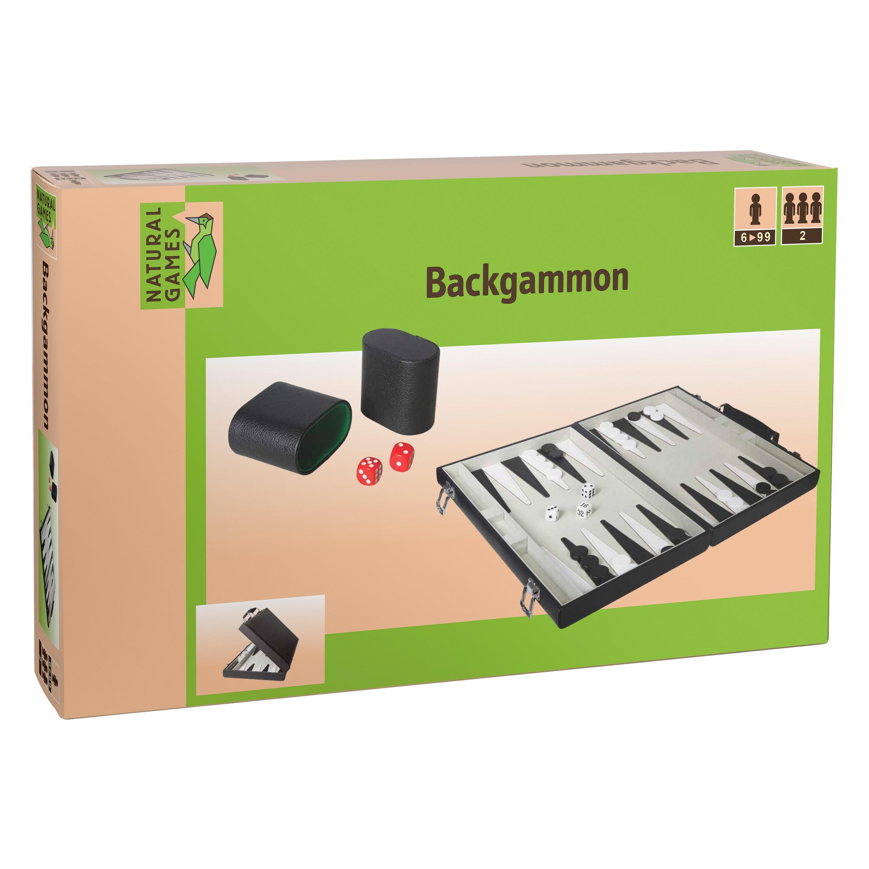 Natural games Backgammon (Duits, 2 Spelers)
