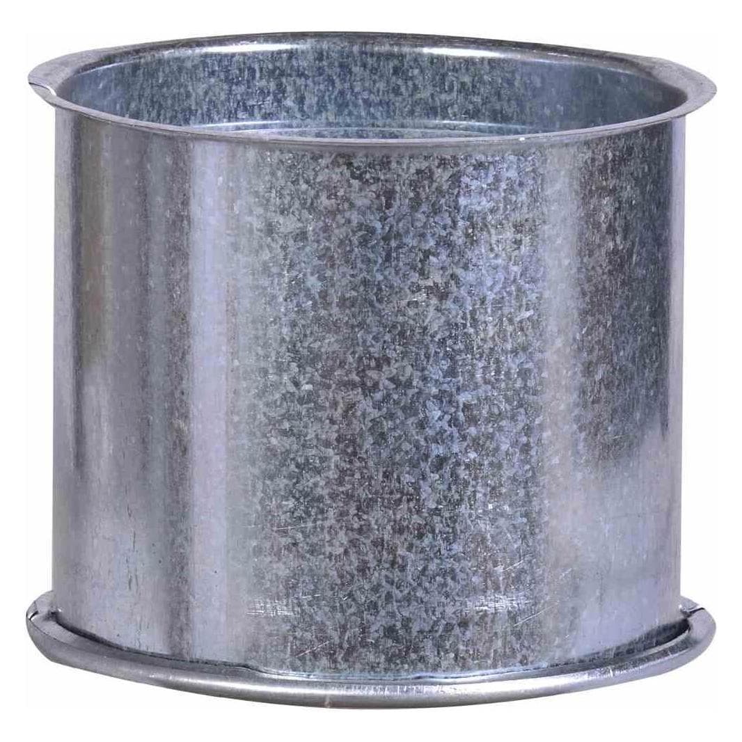 FireFix, Haardaccessoires, A110/WD Dubbele wandbekleding (ongeverfd), ø 110 mm - voor 0,6 mm dikke kachelpijpen