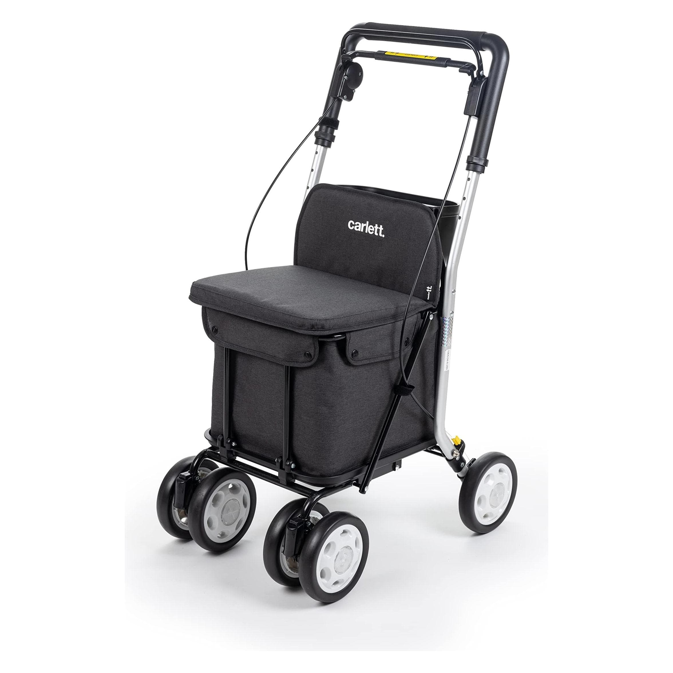 Carlett, Hulp bij het winkelen, Rollator, Zwart