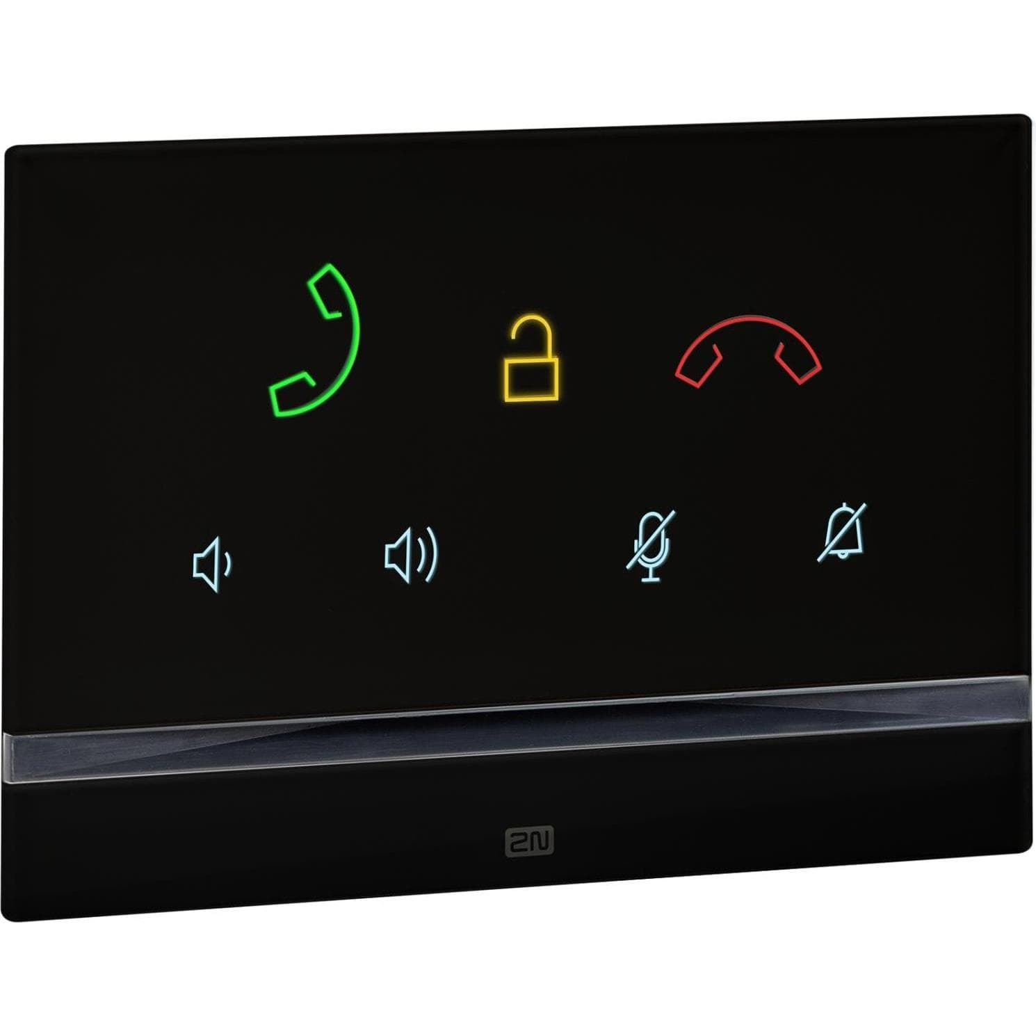 2N, Bel + deurintercom, IndoorTalk zwart (Bedraad)