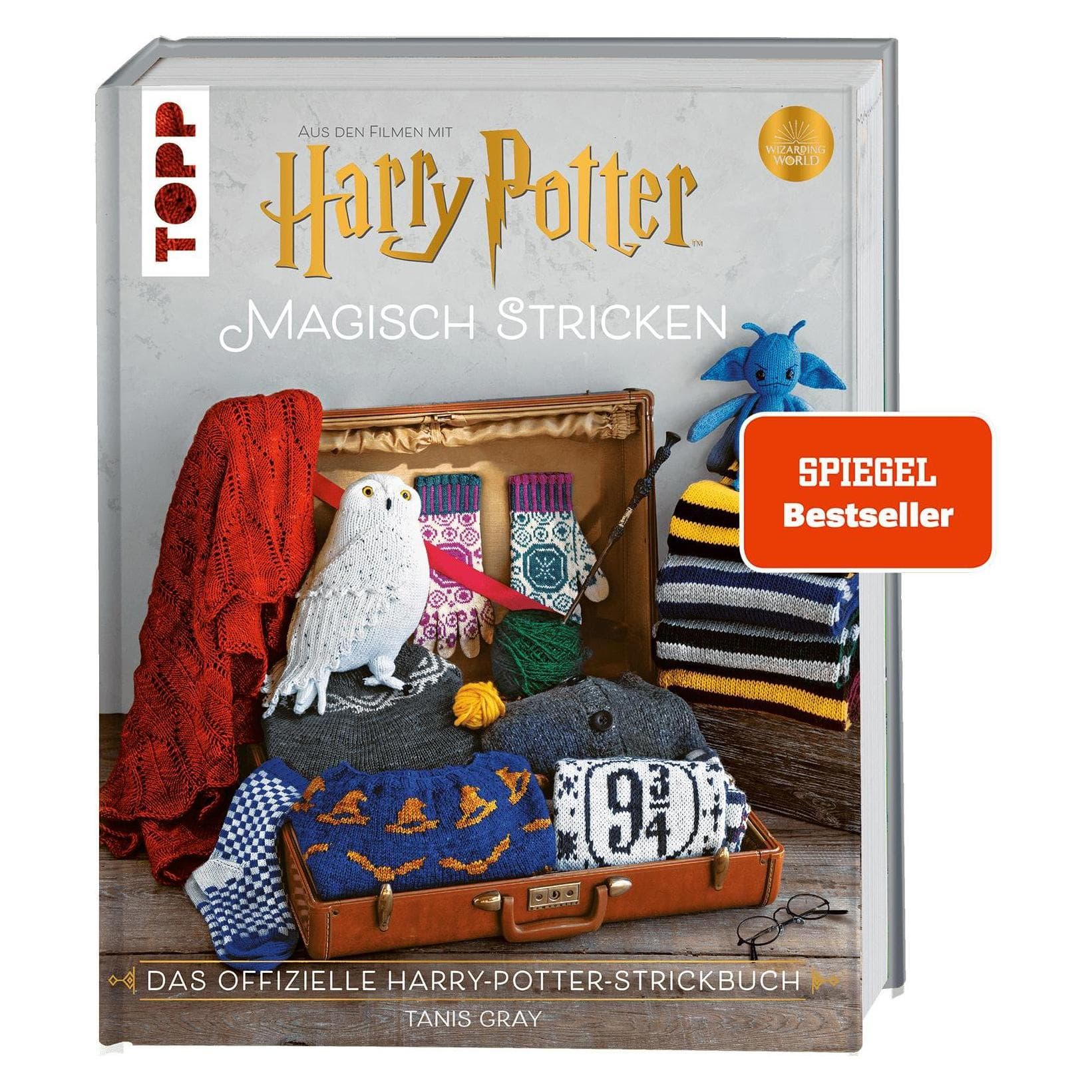 Harry Potter Magisch stricken, Gids van Wiebke Krabbe, Tanja Grijs