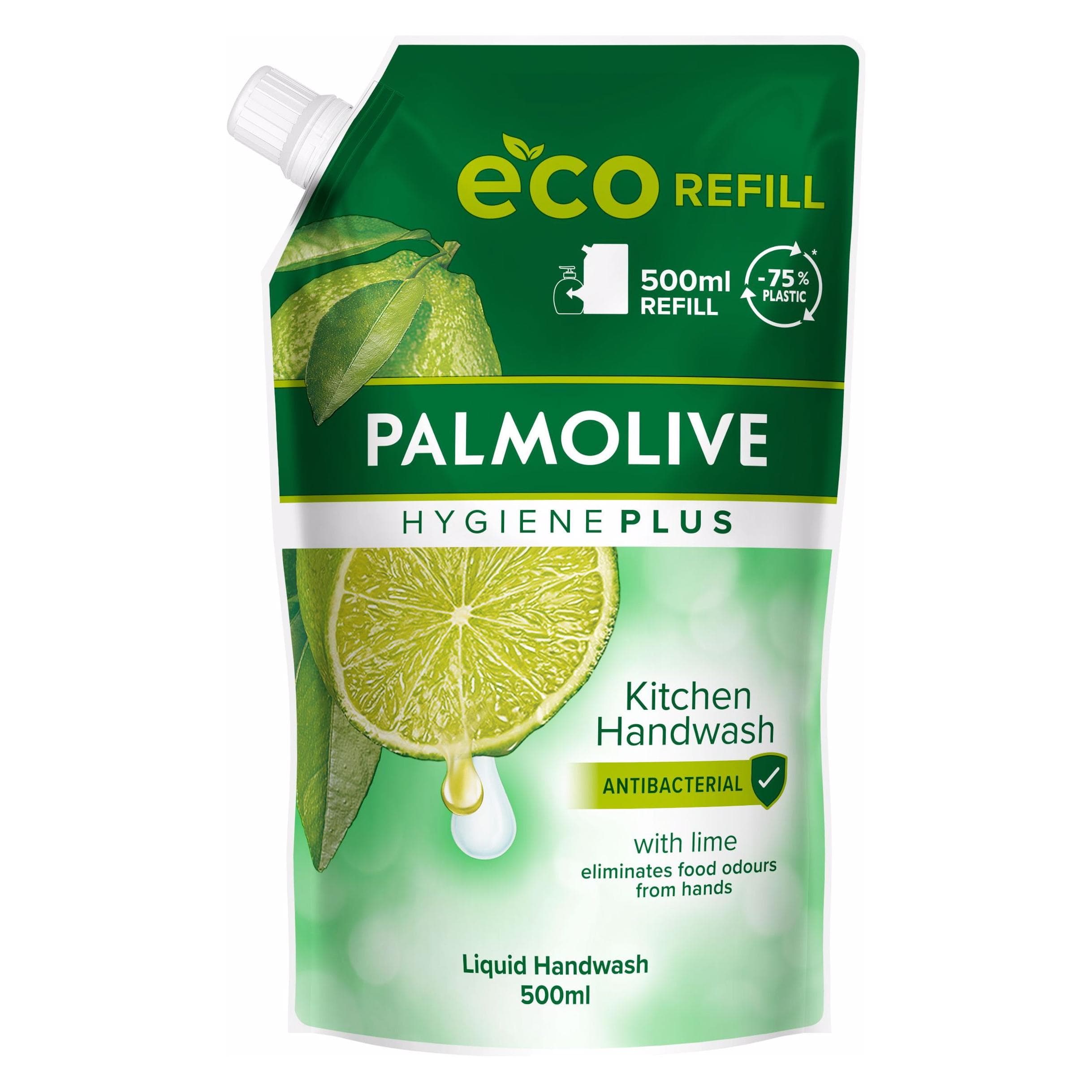 Palmolive, Handzeep, Hygiene Plus Keuken Navulzak (Vullingen, 500 ml)