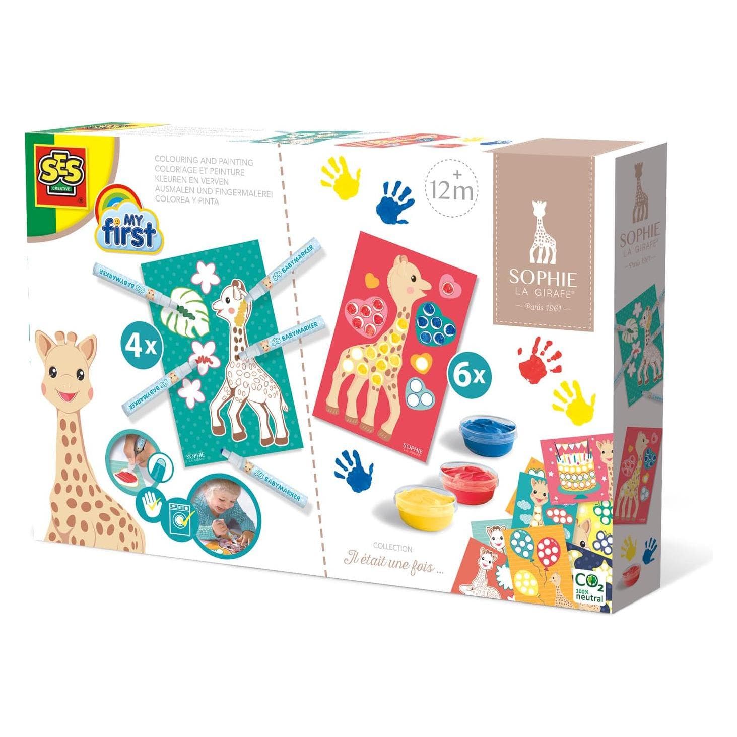 Ses My First - Sophie la Giraffe - Verven en lakken