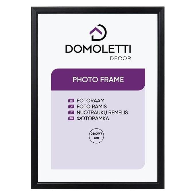 Domoletti, Fotolijst, Picture frame, 21 cm x 29.7 cm, black (29.70 x 21 cm)