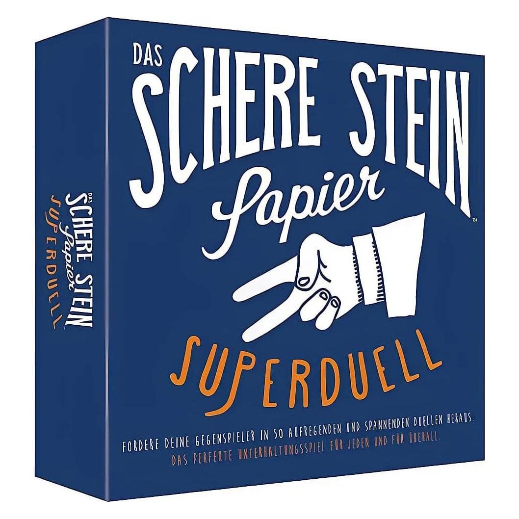 TOP Schaar, steen, papier (Duits, 2 - 8 Spelers)