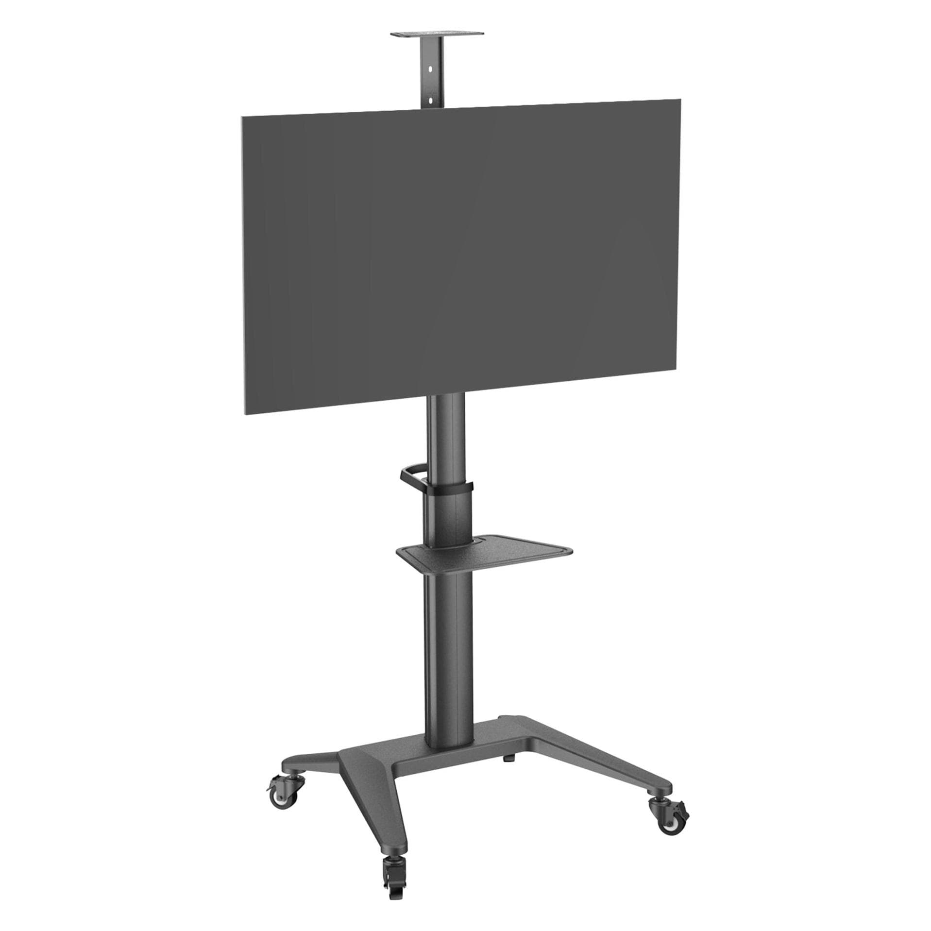 PureMounts TV trolley PDS-0002C DS, zwart (70 kg, 37" - 80"), TV-meubel, Zwart