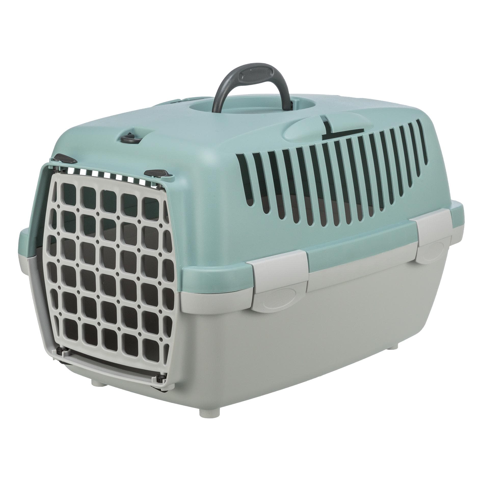 Trixie Reismand Capri Lichtgrijs / Salie - Xs 48X32X31 Cm (Hond, Kat, Klein dier), Dierendragers + Tassen