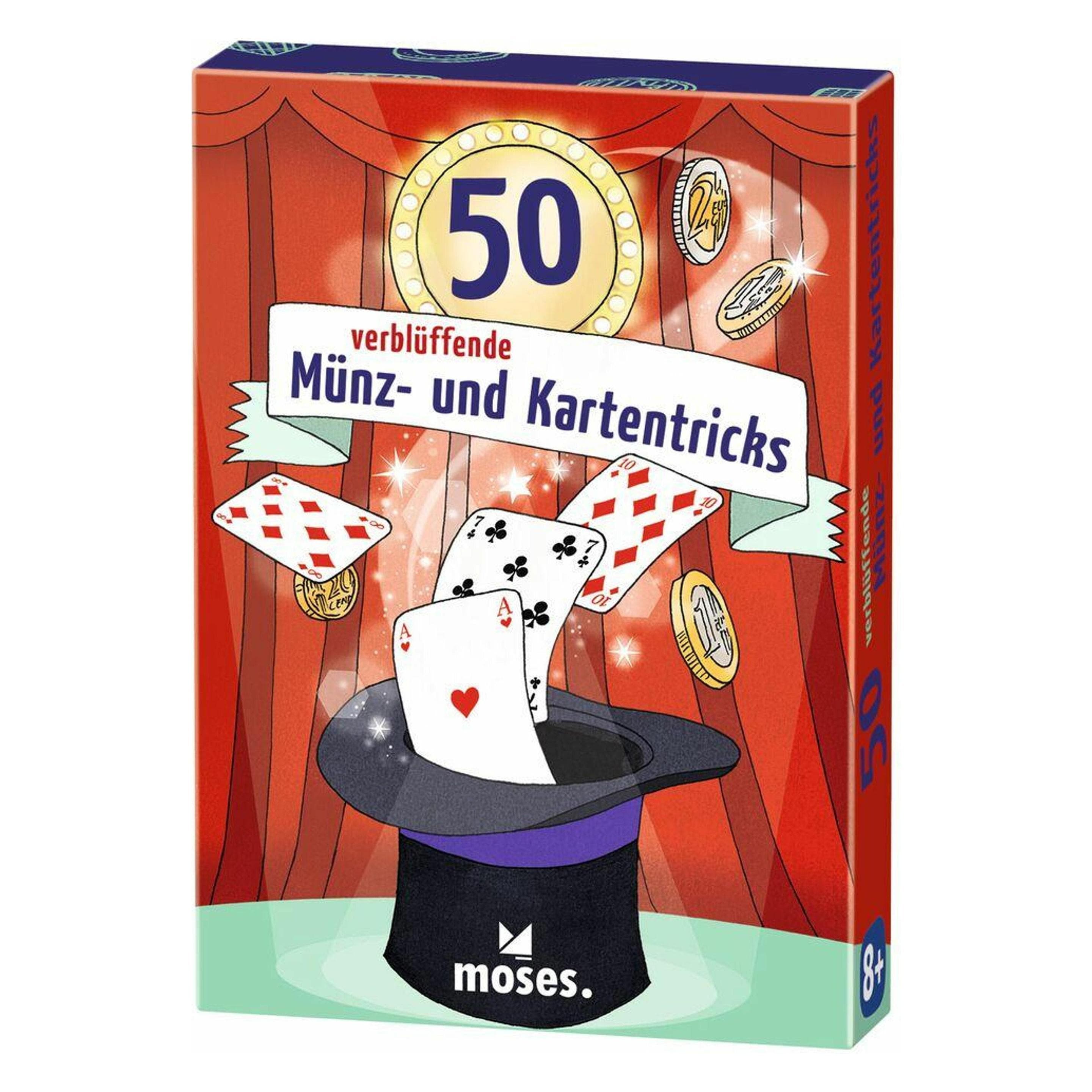 Moses Munt- en kaarttrucs (Duits, 1 - 10 Spelers)