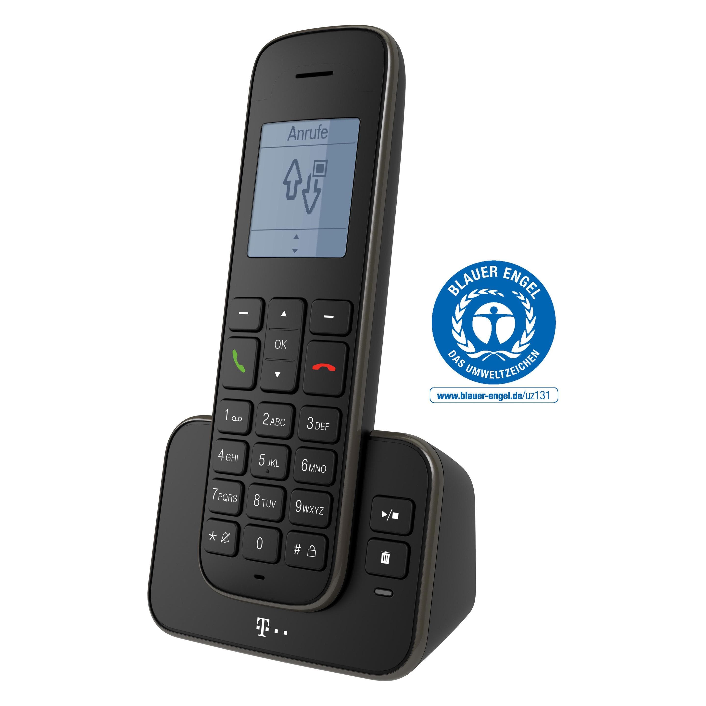 Telekom Duitse Sinus A 207, Telefoon, Zwart